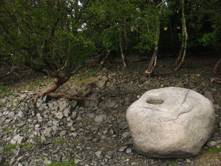 Knocktemple II (Bullaun Stone) by ryaner