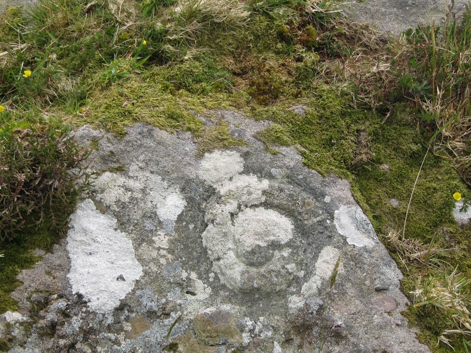Corr Aille Spiral (Cup and Ring Marks / Rock Art) by tjj