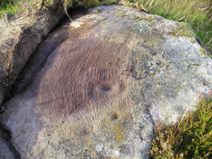 Black Burn (Cup and Ring Marks / Rock Art) by tiompan