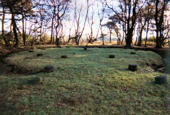 Bleasedale Circle (Timber Circle) by Rivington Pike