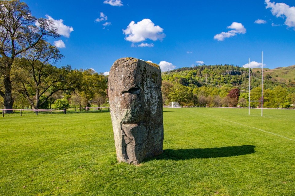 Airthrey Stone (Standing Stone / Menhir) by BigSweetie