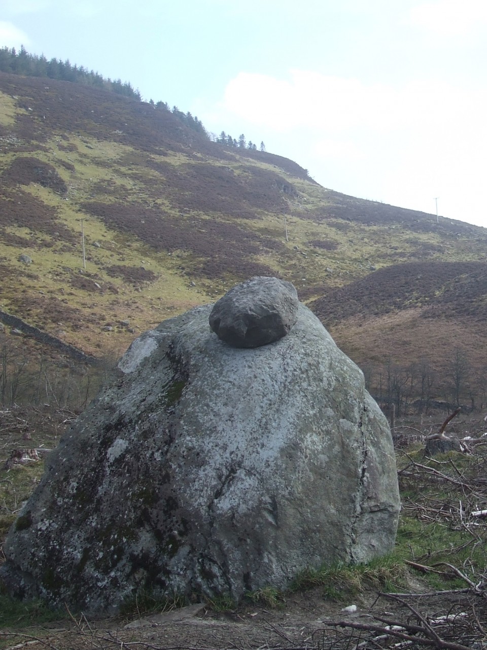 Giant's Grave (Sma' Glen) (Standing Stone / Menhir) by Howburn Digger