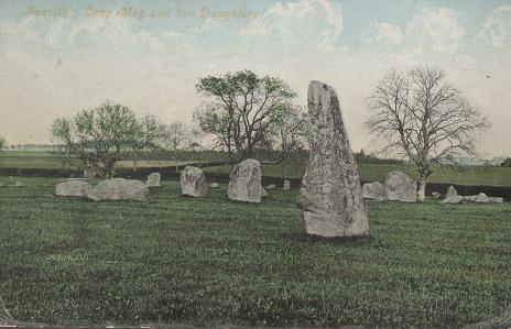 Long Meg & Her Daughters (Stone Circle) by monkeysforeveryone