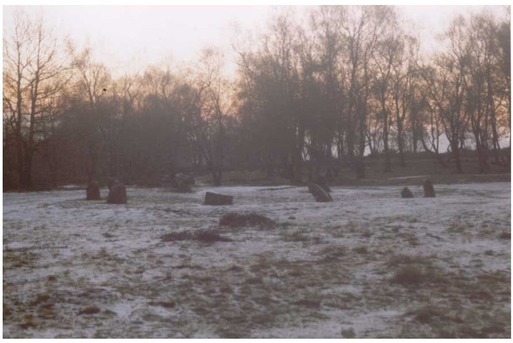 Nine Ladies of Stanton Moor (Stone Circle) by Aimee