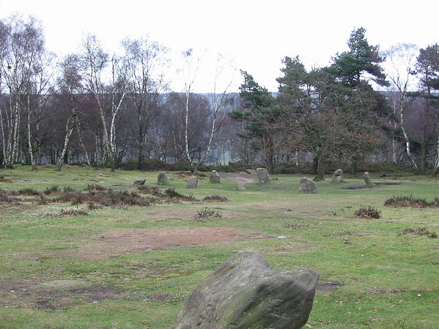 Nine Ladies of Stanton Moor (Stone Circle) by stubob