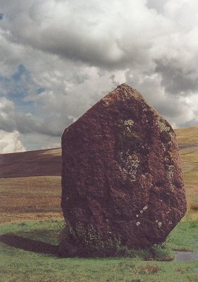 Maen Llia (Standing Stone / Menhir) by Chris Collyer