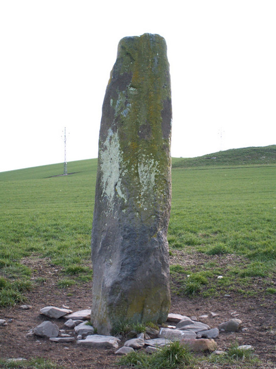 Midshiels Standing Stone (Standing Stone / Menhir) by rockartwolf