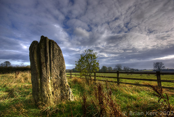 The Matfen Stone (Standing Stone / Menhir) by rockartwolf