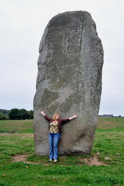 Kerguezennec (Standing Stone / Menhir) by Jane