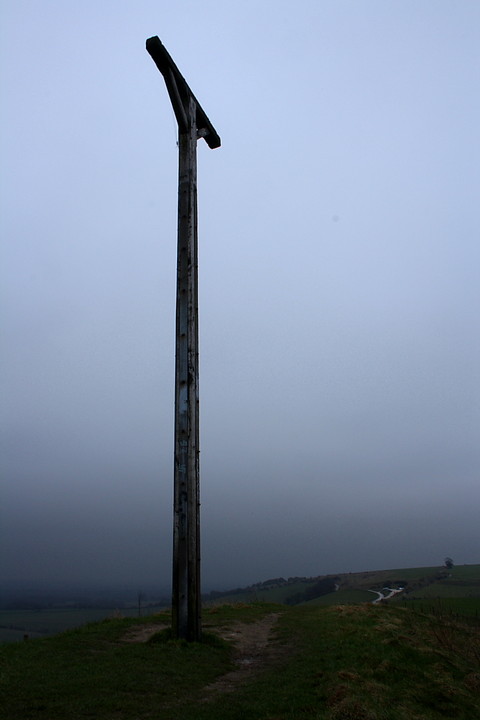 Combe Gibbet (Long Barrow) by GLADMAN