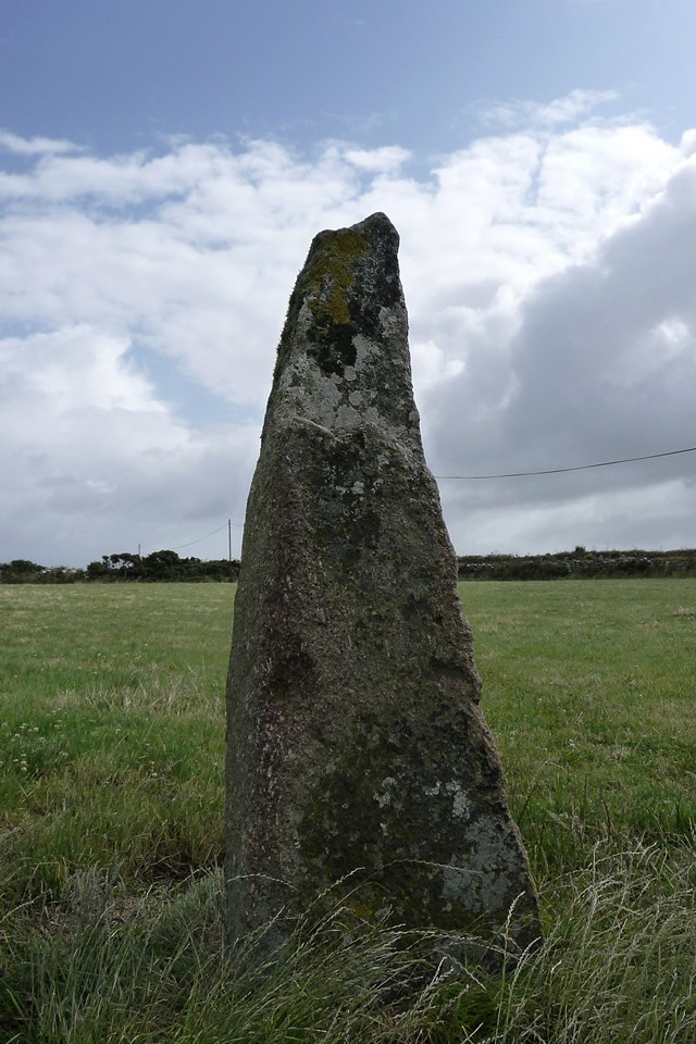 Porthmeor (Standing Stone / Menhir) by thesweetcheat
