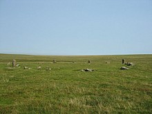 <b>Langstone Moor Stone Circle</b>Posted by Meic