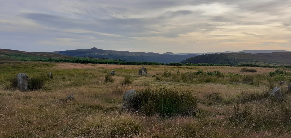 Seven Stones of Hordron Edge (Stone Circle) by harestonesdown