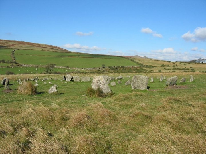 Yellowmead Multiple Stone Circle (Stone Circle) by Meic